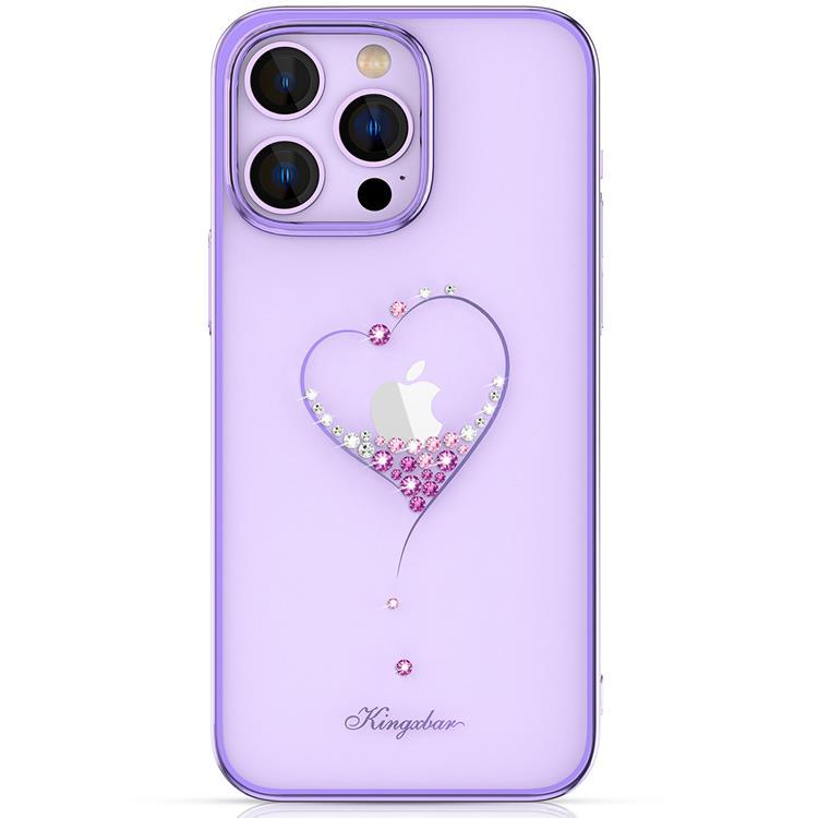 Kingxbar iPhone 14 Plus Skal Wish - Lila Crystals | 2353 | AlltMobil