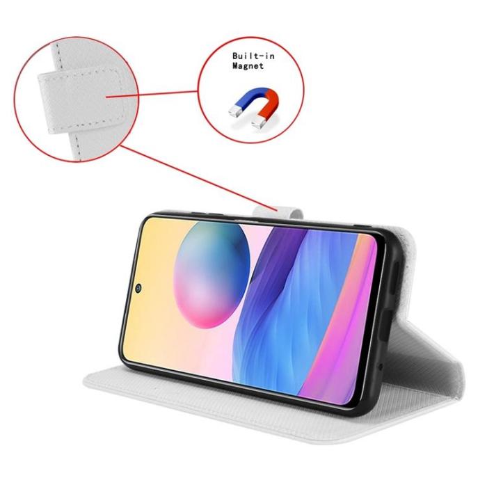 UTGATT1 - Asus Zenfone 9 Plånboksfodral Flip - Vit