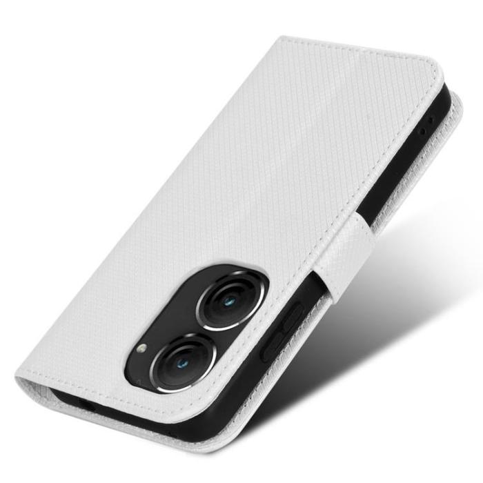 UTGATT1 - Asus Zenfone 9 Plånboksfodral Flip - Vit