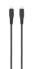Vivanco - Vivanco Longlife USB-C/Lightning kabel MFI 0.5m Svart