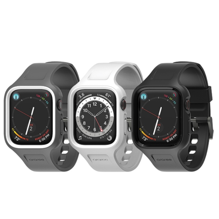 Araree - Araree Apple Watch (40/41mm) Skal/Armband Duple Pro - Grå