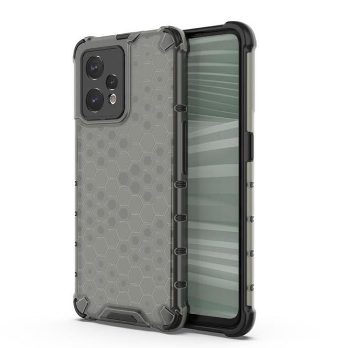 OEM - Realme 9 Pro Plus Skal Honeycomb Armored - Svart