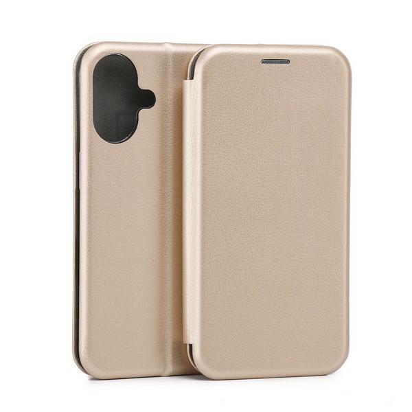 Beline iPhone 16 Plus Plånboksfodral Magnetisk - Guld | 2353 | AlltMobil