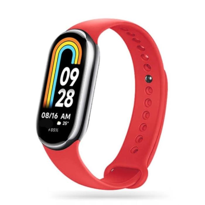 Tech-Protect - Tech-Protect Xiaomi Smart Band 8/8 NFC Armband Icon - Röd