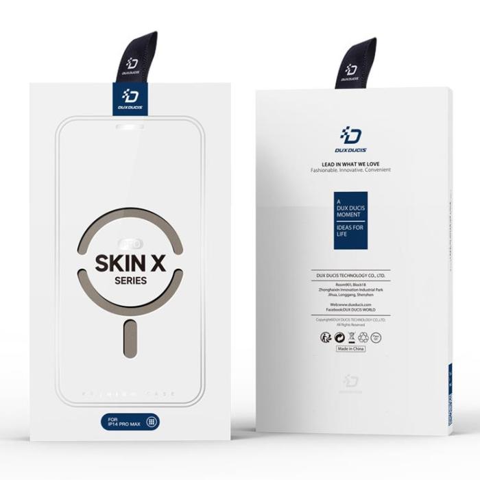 UTGATT1 - Dux Ducis iPhone 14 Pro Max Plånboksfodral Magsafe Skin X Pro - Beige