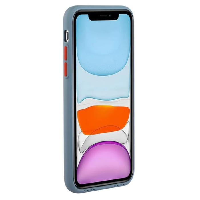 Taltech - iPhone 15 Pro Max Mobilskal Korthållare - Blå