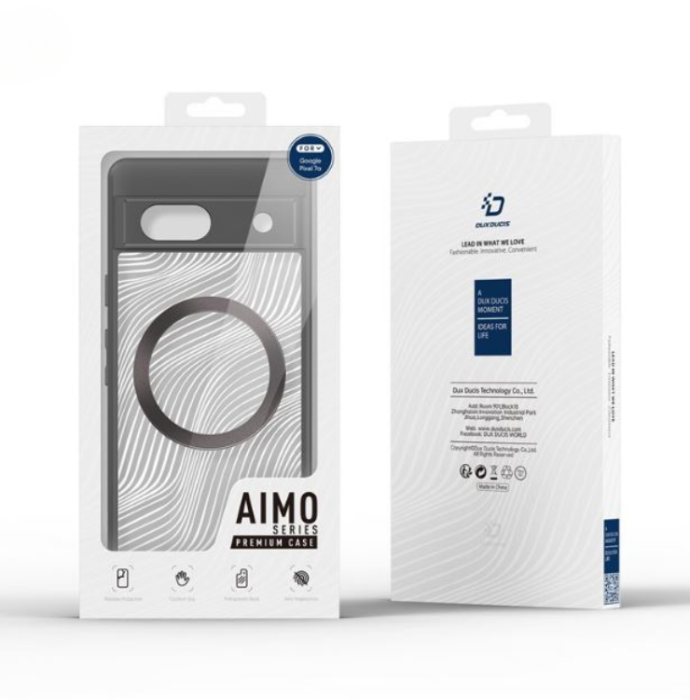 Dux Ducis - Dux Ducis Google Pixel 7a Mobilskal Aimo Magnetic - Svart