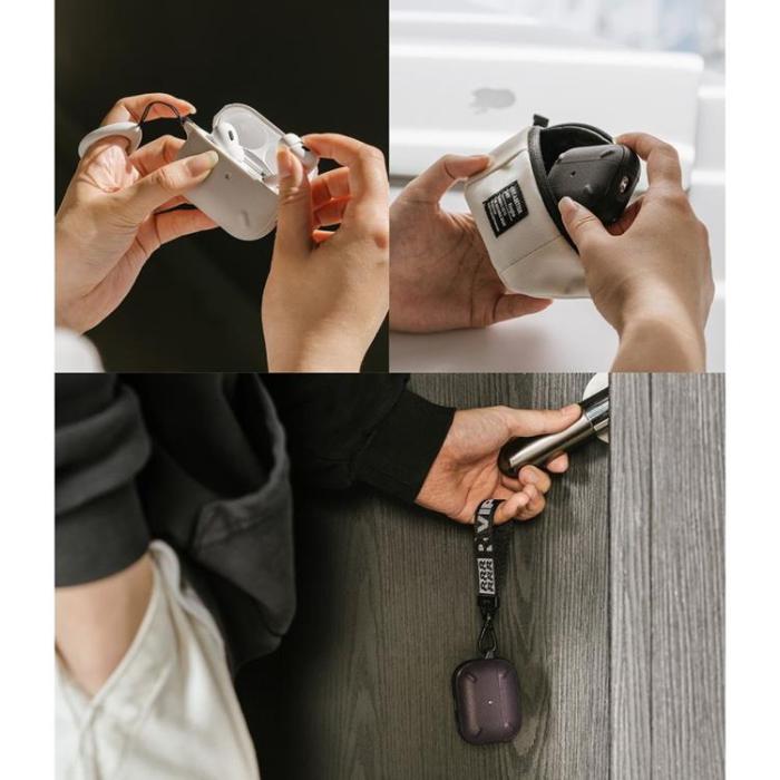 Ringke - Ringke Onyx Airpods Pro 2 Skal - Grå