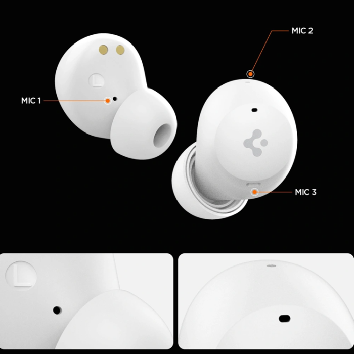 Spigen - Spigen Trådlösa hörlurar In-ear SA2401 - Svart