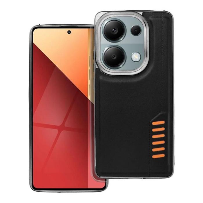 OEM - Xiaomi Redmi Note 13 Pro 4G Mobilskal Milano - Svart