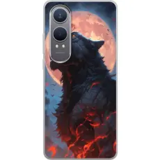 iSecrets - Genomskinligt Skal kompatibel med OnePlus Nord CE4 Lite med Ylande varg