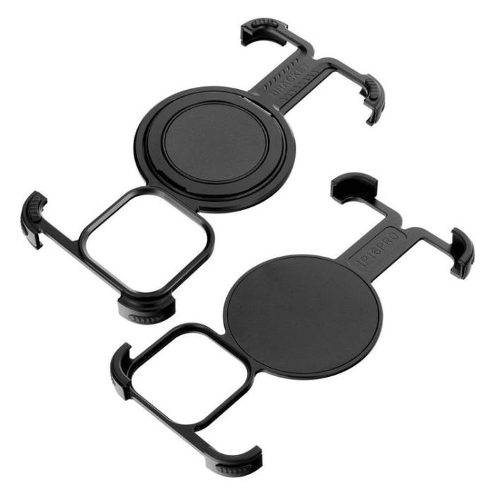 A-One Brand - iphone 15 Pro Max Mobilskal Titanium Bracket - Svart