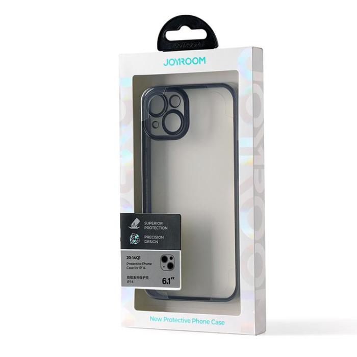 Joyroom - Joyroom iPhone 14 Skal 14Q Med Metallram - Svart