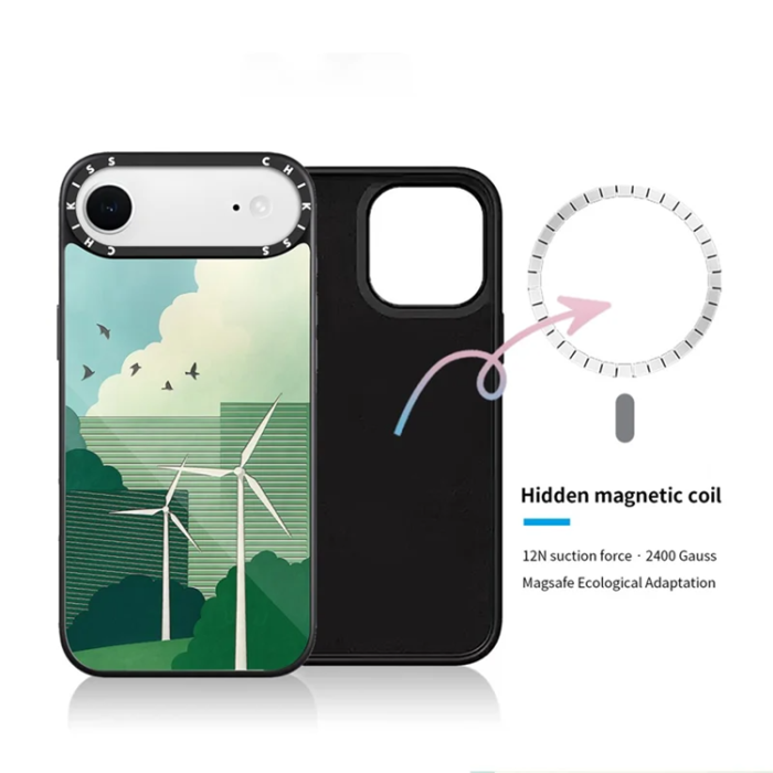 A-One Brand - iPhone 17 Air Mobilskal MagSafe Aluminium Silikon