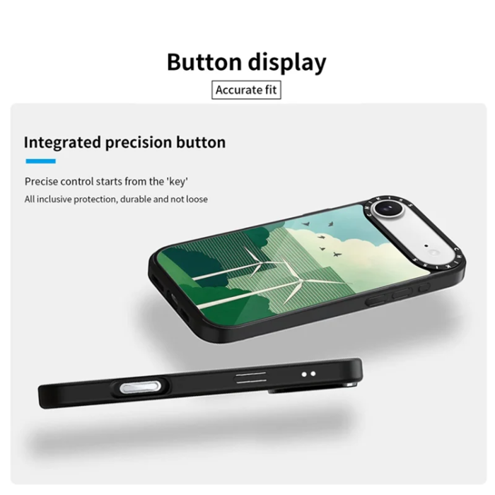 A-One Brand - iPhone 17 Air Mobilskal MagSafe Aluminium Silikon