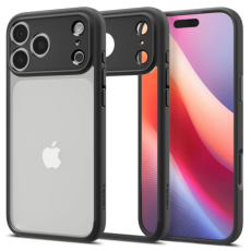 Spigen - Spigen iPhone 17 Pro Mobilskal Ultra Hybrid - Matte Svart