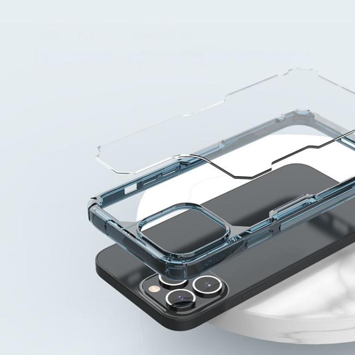 Nillkin - Nillkin iPhone 14 Pro Skal Nature Pro - Blå