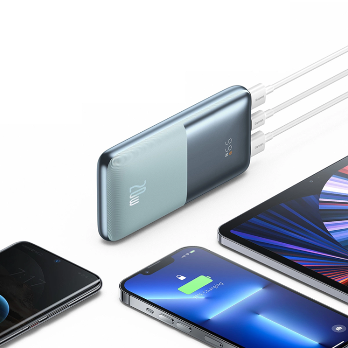 BASEUS - Baseus Powerbank Bipow Pro 10000mAh 20W - Blå