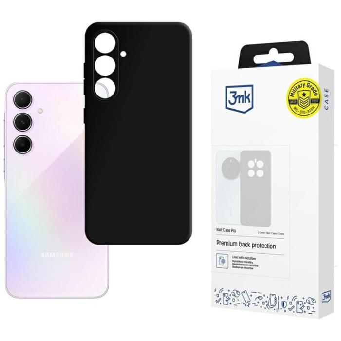 3MK - 3MK Galaxy A55 5G Mobilskal Matt Pro - Svart