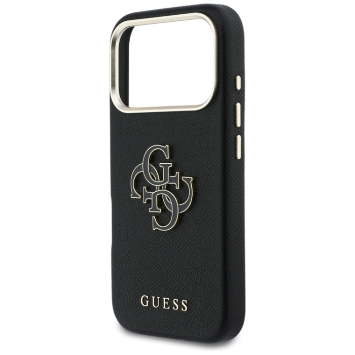 Guess - Guess Mobilskal iPhone 17 Pro Max FW Resin Logo - Svart