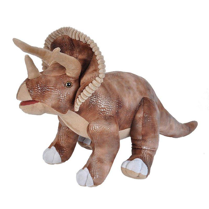 WILD R Gosedjur Dinosaurs 63 cm Triceratops