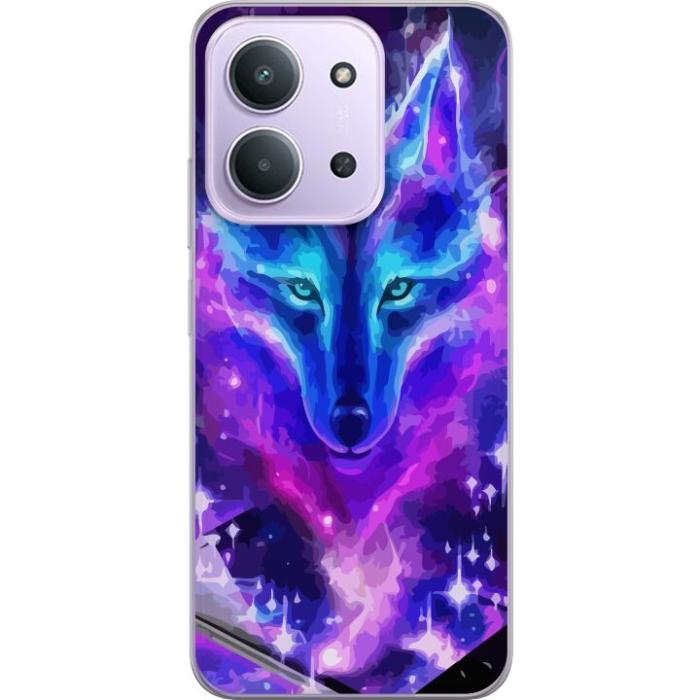 iSecrets - Mobilskal till Xiaomi Redmi 15C med Neon Varg