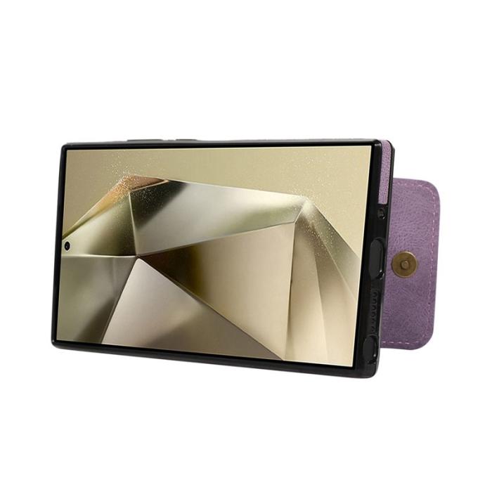 OEM - Mobilfodral för Samsung Galaxy S26 Ultra Kickstand Kortfack - Lila
