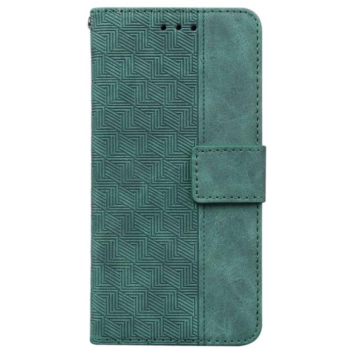 OEM - Plånboksfodral för Samsung Galaxy S26 Konstläder med handledsrem - Grön