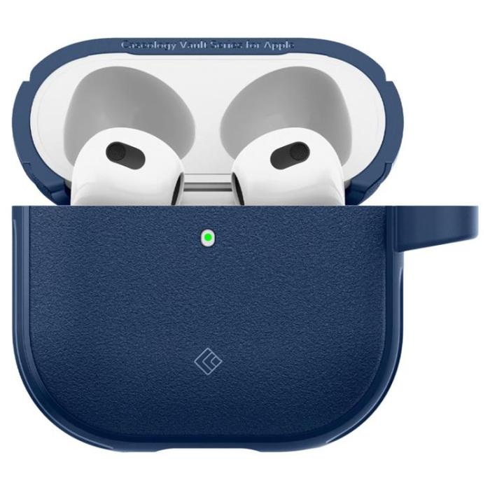Caseology - Caseology Apple Airpods 4 Skal Vault - Marinblå