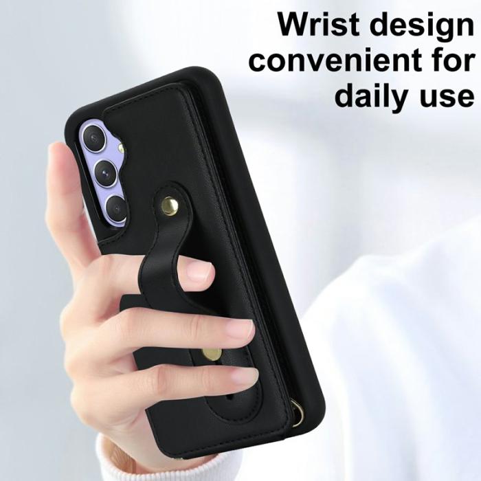 OEM - Mobilskal för Samsung Galaxy S26 Kickstand Kortfack TPU - Svart