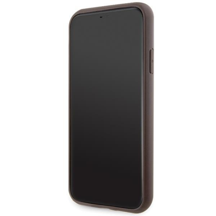 Guess - Guess iPhone 11/XR Mobilskal Stripe - Brun