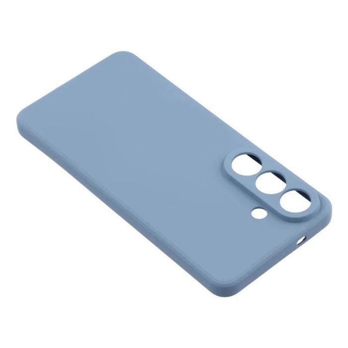 WANLONFENG - WANLONFENG Mobilskal för Samsung Galaxy S26 TPU med härdat glas - Lavendelgrå