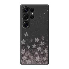 OEM - Mobilskal f&ouml;r Samsung Galaxy S26 Ultra TPU - Svart med blommor