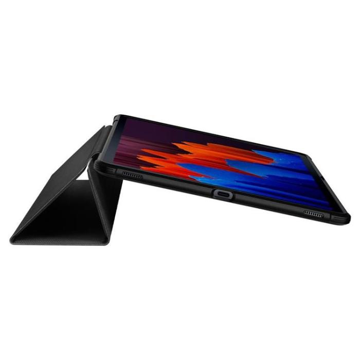 Spigen - Spigen Rugged Armor Pro Fodral Galaxy Tab S8/Tab S7 - Svart