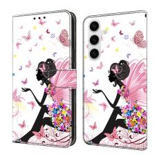 OEM - Samsung Galaxy S26 Pl&aring;nboksfodral F&auml;llbart St&auml;ll Konstl&auml;der M&ouml;nster - Fj&auml;ril