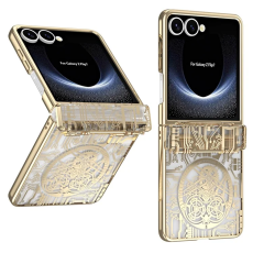 A-One Brand - Galaxy Z Flip 7 Mobilskal Mechanical Legend - Guld