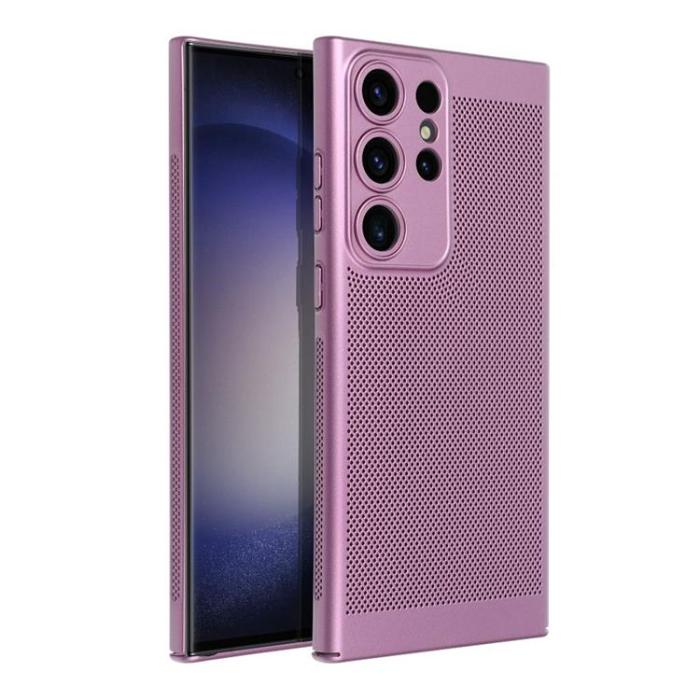 OEM - Galaxy S23 Ultra Mobilskal Breezy - Lila