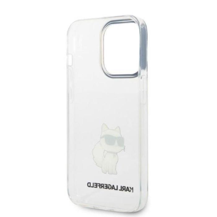KARL LAGERFELD - Karl Lagerfeld iPhone 14 Pro Mobilskal Ikonik Choupette