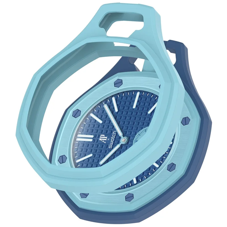 Swatch Royal Pop Silikonskal med Stötskydd - Ljusblå | 5123 | AlltMobil