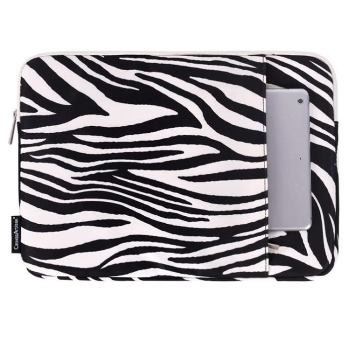 CANVASARTISAN - CANVASARTISAN MacBook Air Datorfodral 13'' Zebra Pattern H33-19