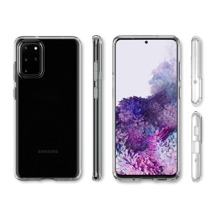 Spigen - SPIGEN Liquid Crystal Skal till Samsung Galaxy S20 Plus - Clear