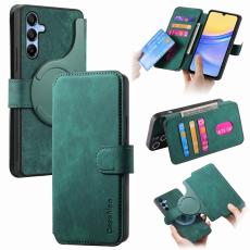 CASENEO - CASENEO MW-03 Samsung Galaxy A54 5G Pl&aring;nboksfodral Konstl&auml;der - Gr&ouml;n
