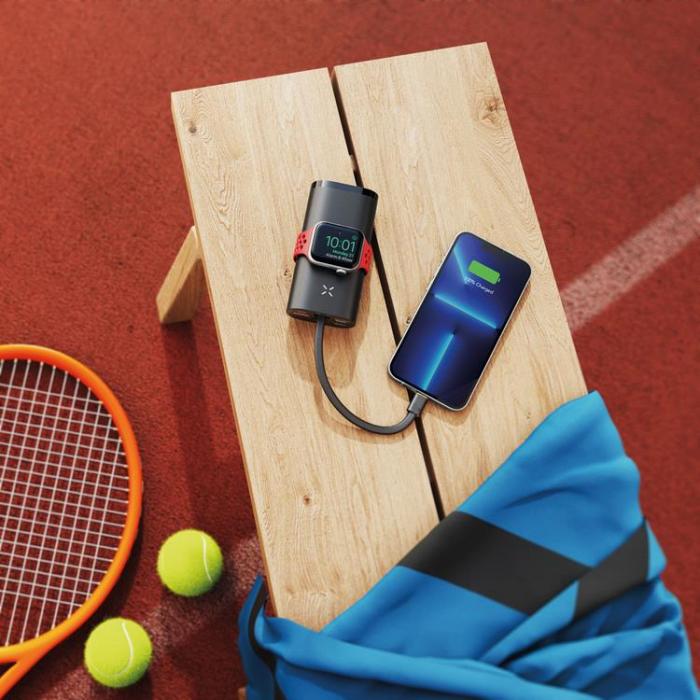 Forcell - Forcell Powerbank för Apple Watch 10000 mAh 22.5W F10k1 - Svart