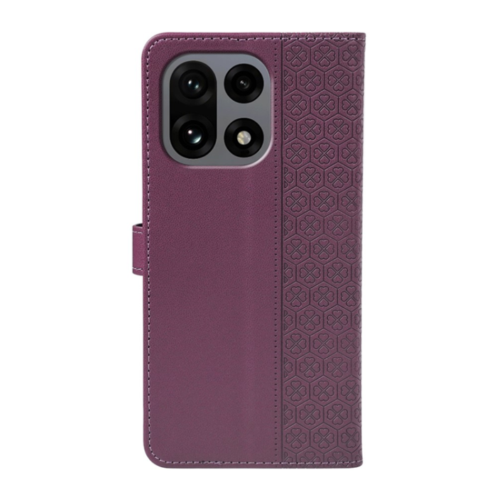 A-One Brand - OnePlus 15 Plånboksfodral Clasp Four Leaf Clover Läder