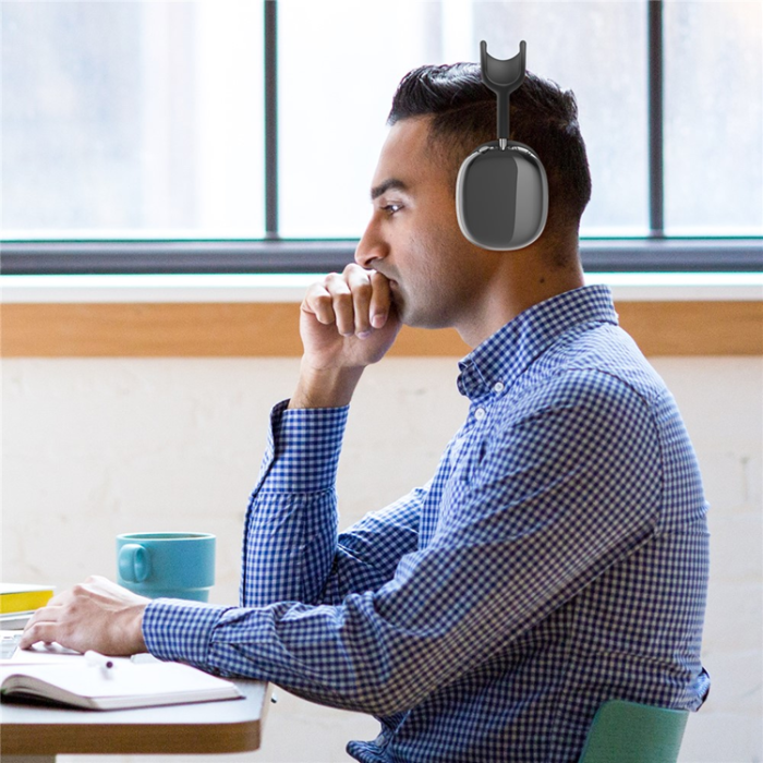 AHASTYLE - AHASTYLE AirPods Max Hörlursskal TPU PT-LC07 - Svart
