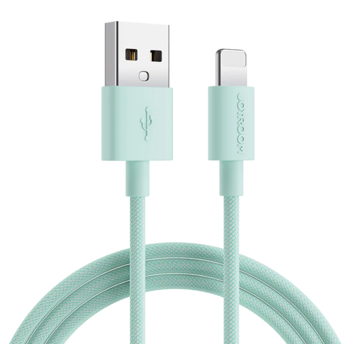 Joyroom - Joyroom USB-A till Lightning kabel 2m - Grön