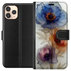 iSecrets - Plånboksfodral till Apple iPhone 11 Pro med Silkesblommor