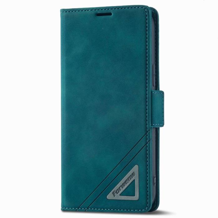 FORWENW - FORWENW F3-Series iPhone 13 Pro Plånboksfodral Konstläder - Cyan