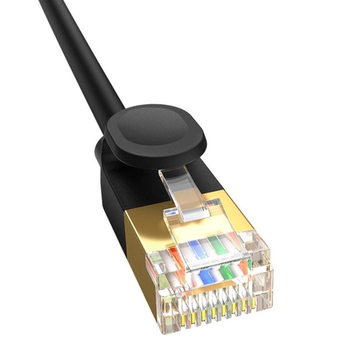 BASEUS - Baseus Nätverkskabel Fast Thin 5m - Svart