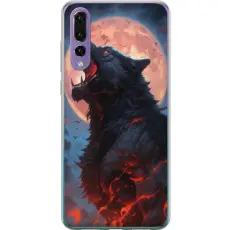 Gustaf - Mobilskal till Huawei P20 Pro med Ylande varg